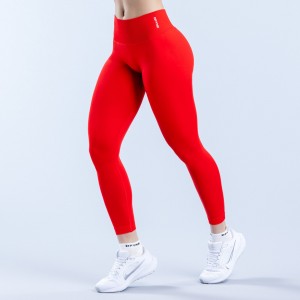 DFYNE Defy Leggings Női Narancssárga | 91648-SPKL
