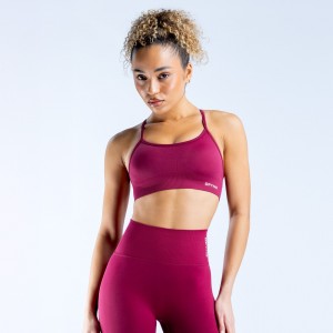 DFYNE Dynamic Backless Sport Melltartó Női Fukszia | 32108-XGHM