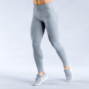 DFYNE Dynamic Mist Leggings Női Világos Szürke Fehér | 07538-DCXI