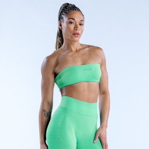 DFYNE Ignite Bandeau Sport Melltartó Női Menta | 34760-SMYX