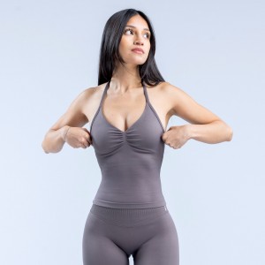 DFYNE Impact Longline Strappy Felső Női Lila | 78416-SBUY
