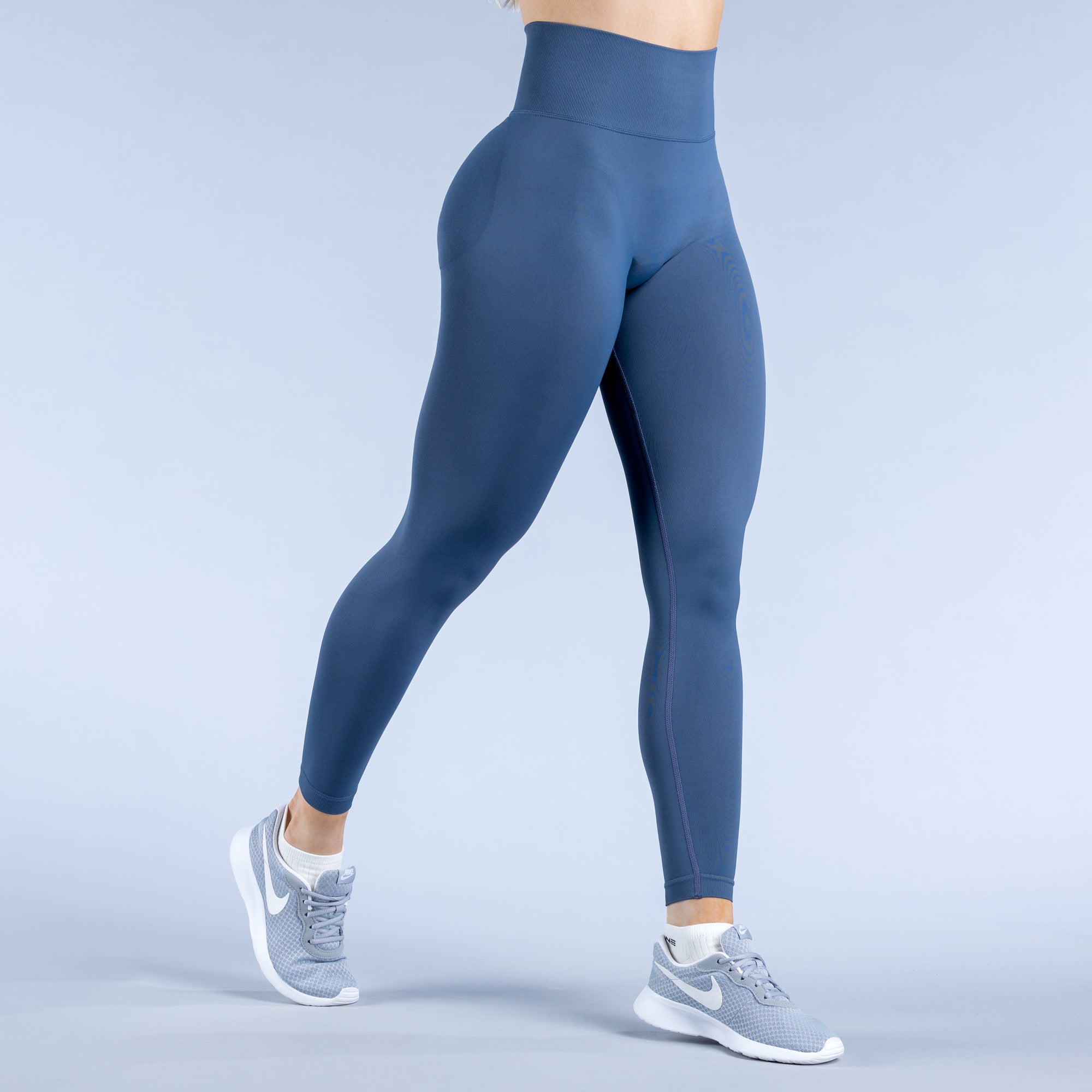 DFYNE Dynamic Leggings Női Sötétkék | 08467-PKOR