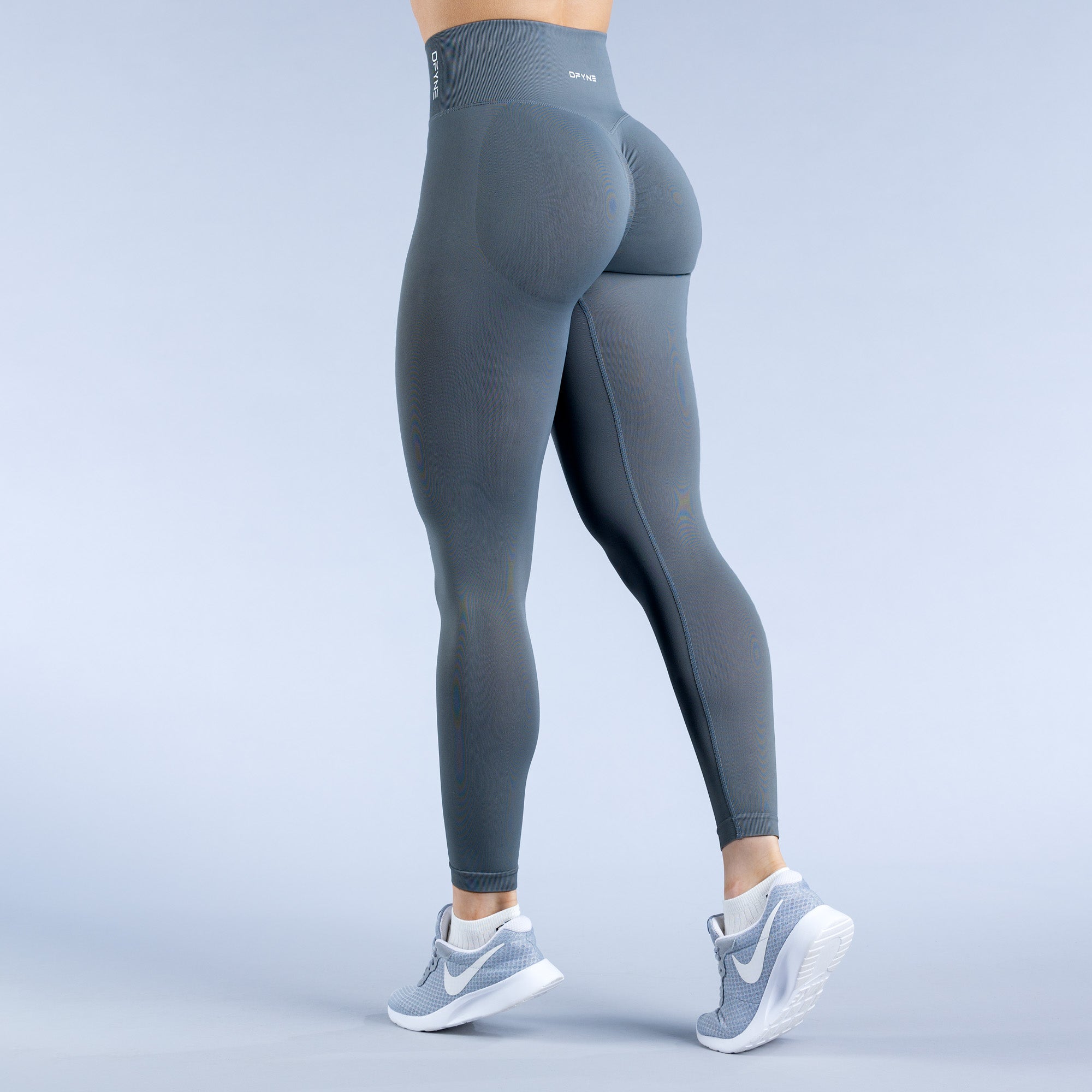 DFYNE Dynamic Leggings Női Szürke | 49328-TNGQ