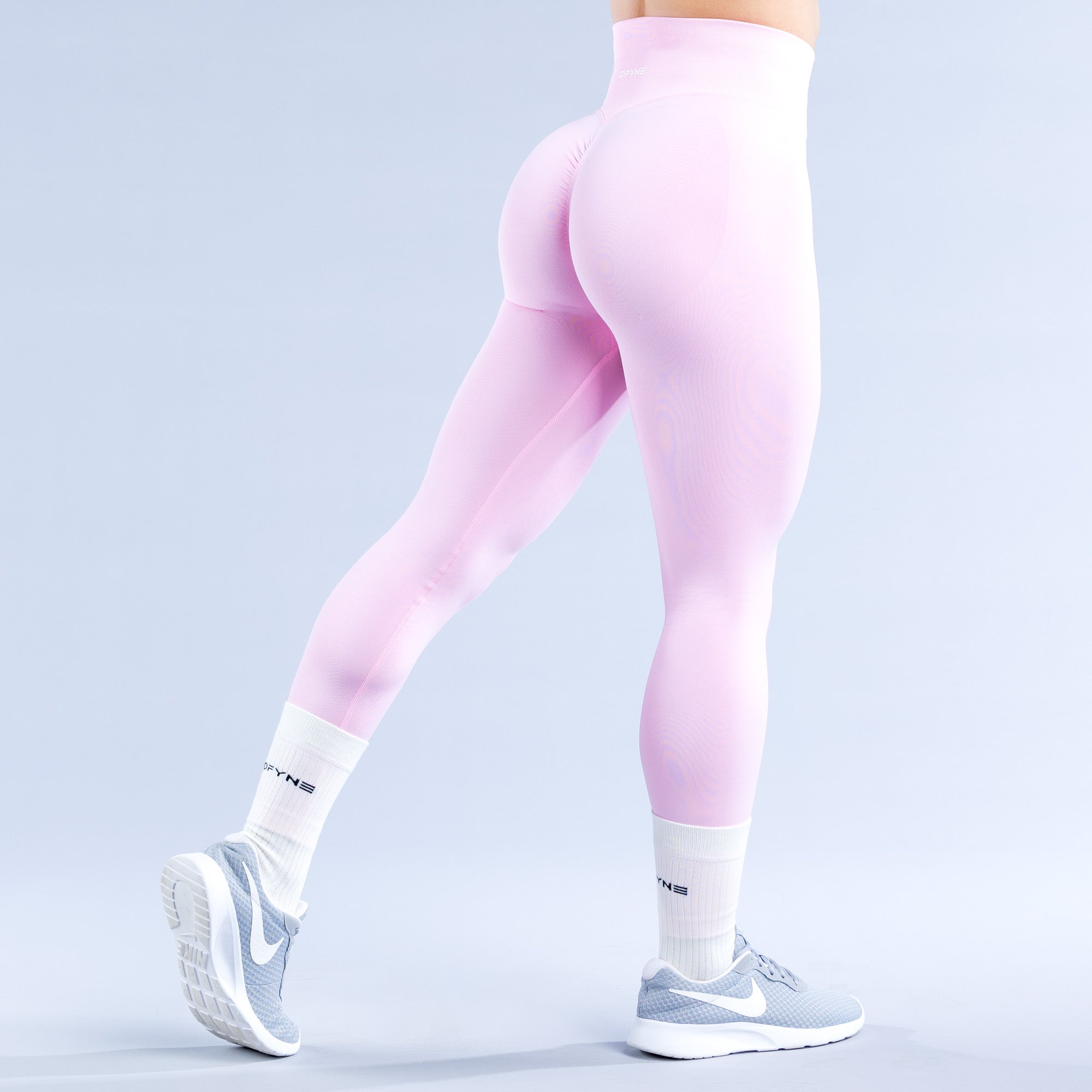 DFYNE Dynamic Leggings Női Világos Rózsaszín Rózsaszín | 95670-MTGK