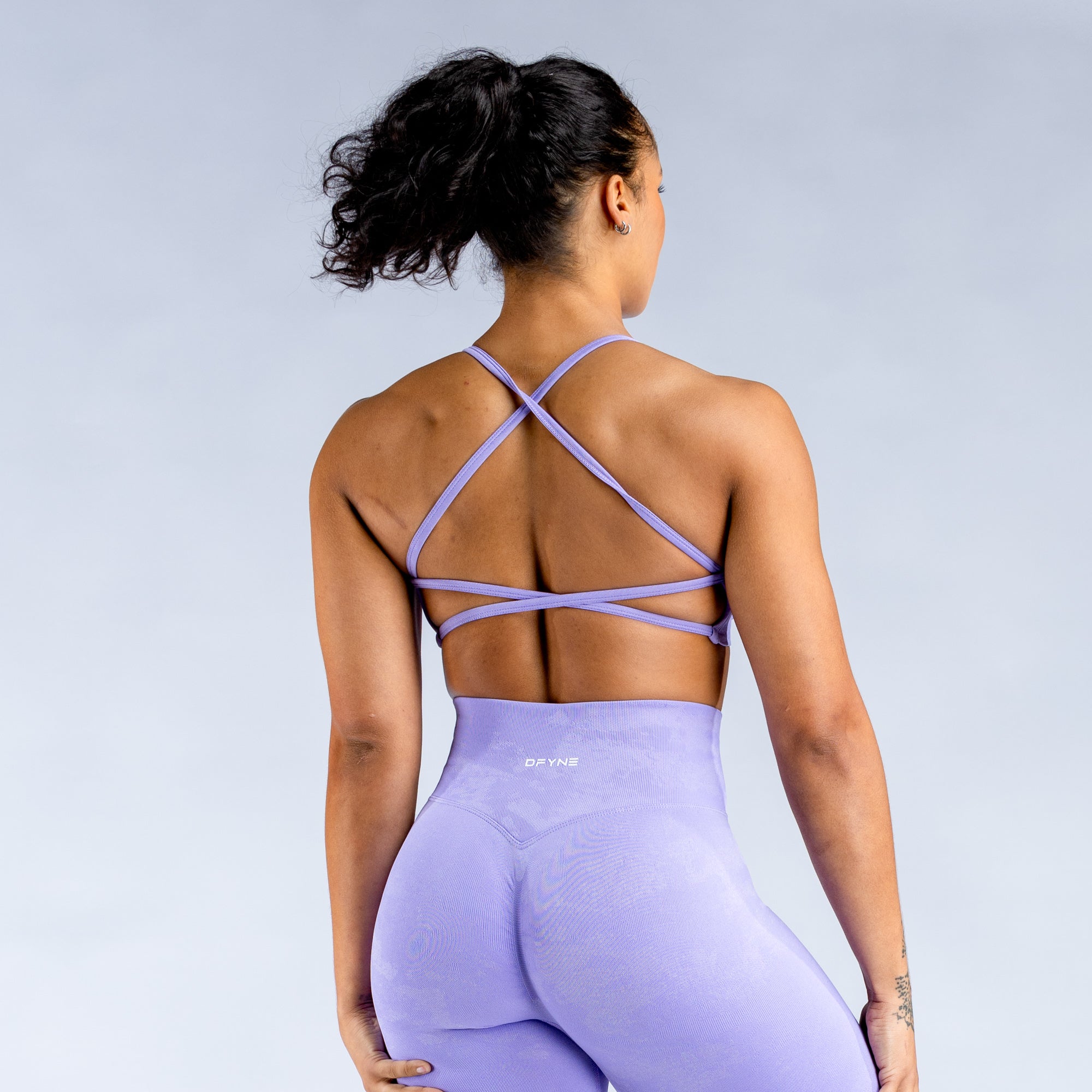 DFYNE Dynamic Mist Backless Sport Melltartó Női Fehér | 02973-QWBU