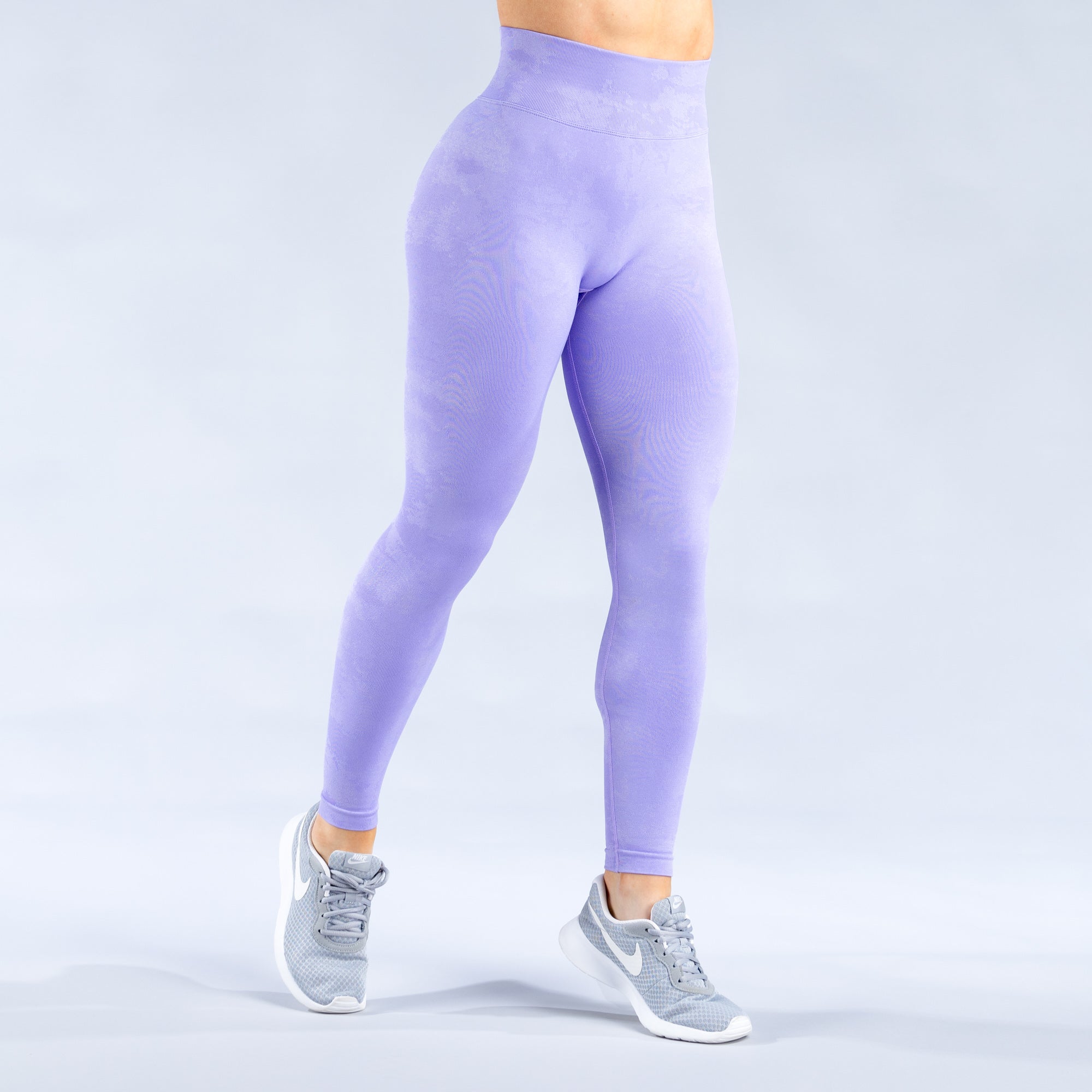 DFYNE Dynamic Mist Leggings Női Fehér | 27946-OCJW