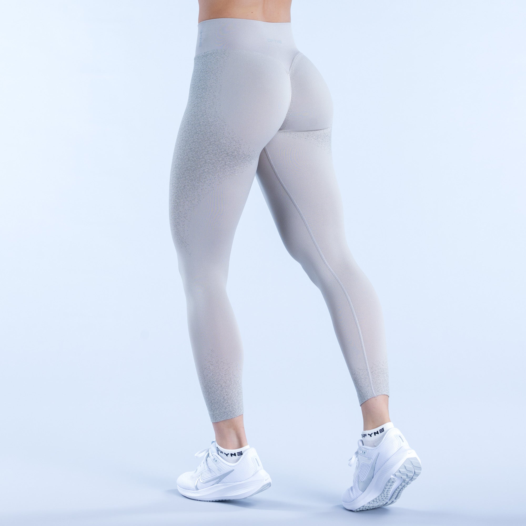 DFYNE Ignite Leggings Női Világos Szürke | 23586-RTWE