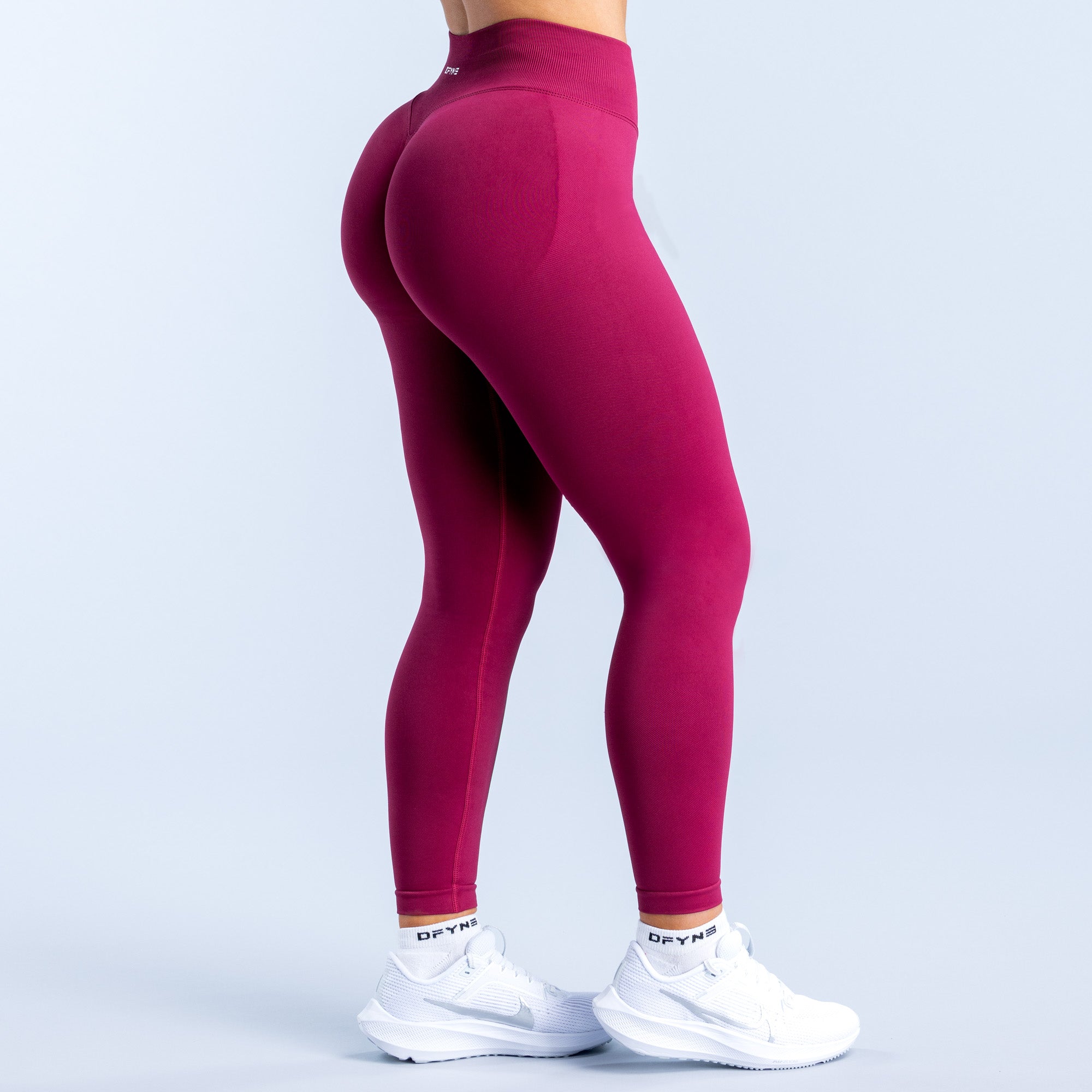 DFYNE Impact Leggings Női Fukszia | 67432-QTIE