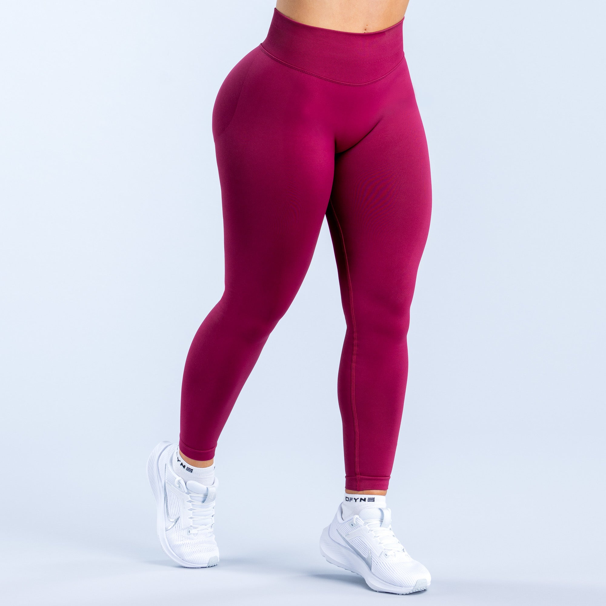 DFYNE Impact Leggings Női Fukszia | 67432-QTIE