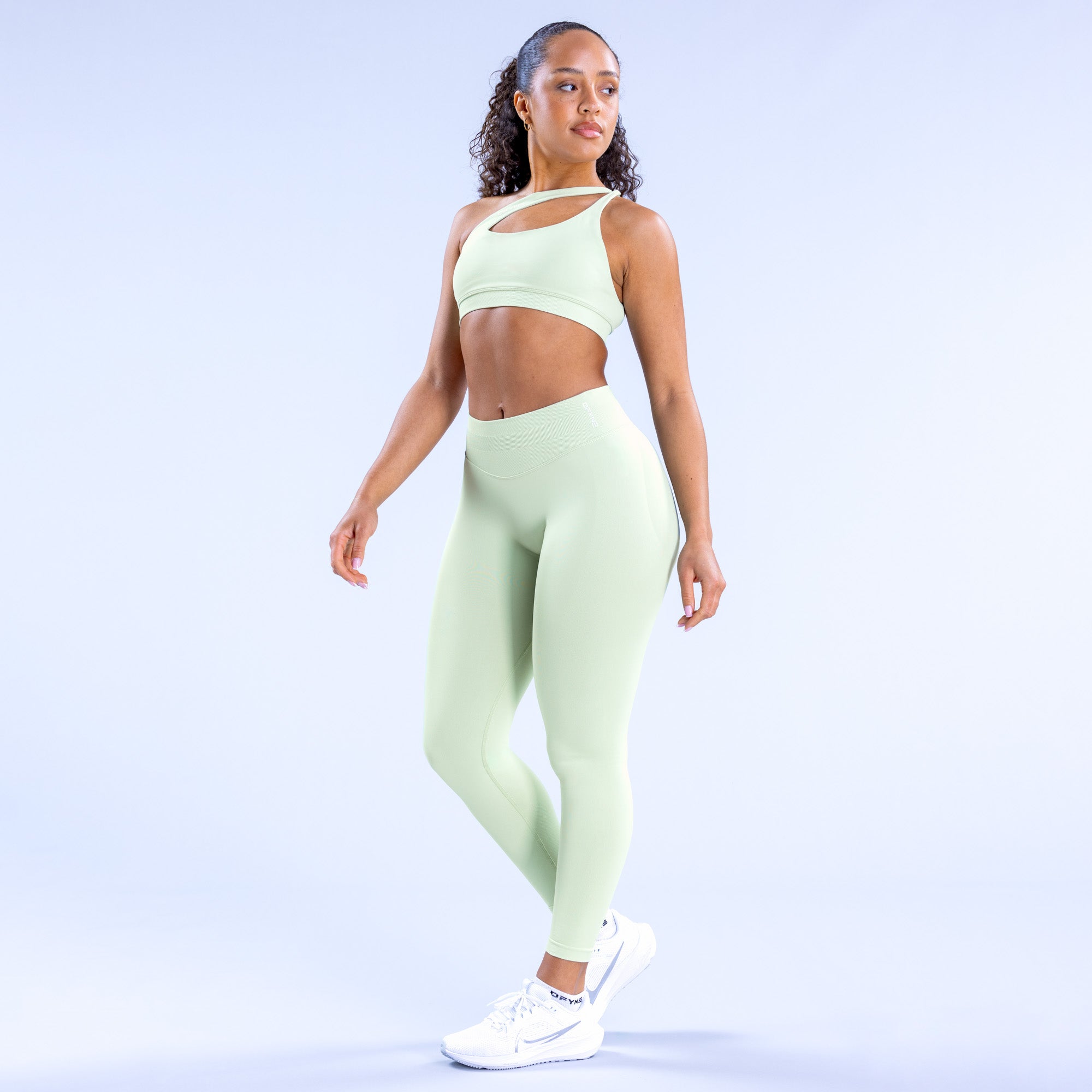 DFYNE Impact Leggings Női Zöld | 73280-JLDO