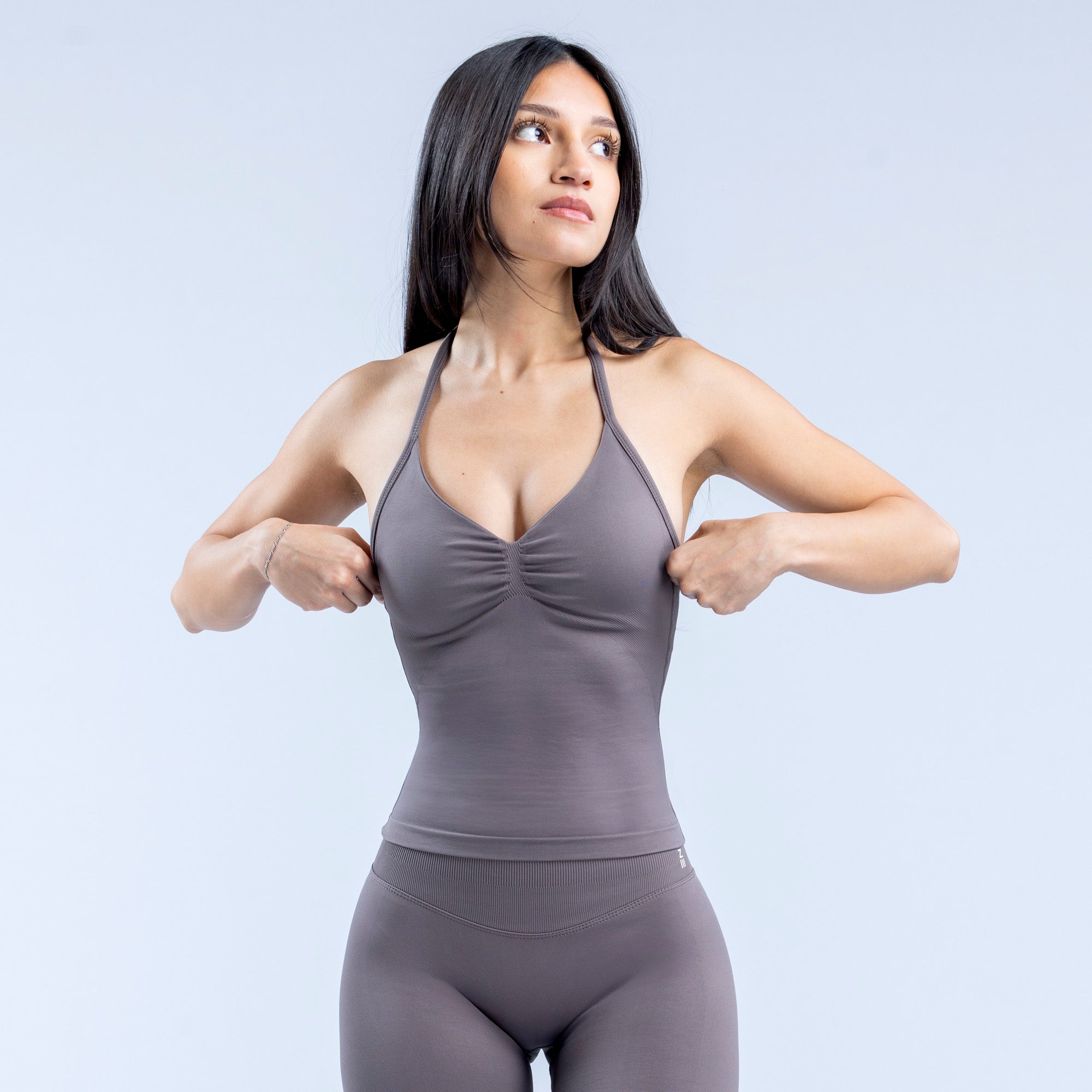 DFYNE Impact Longline Strappy Felső Női Lila | 78416-SBUY