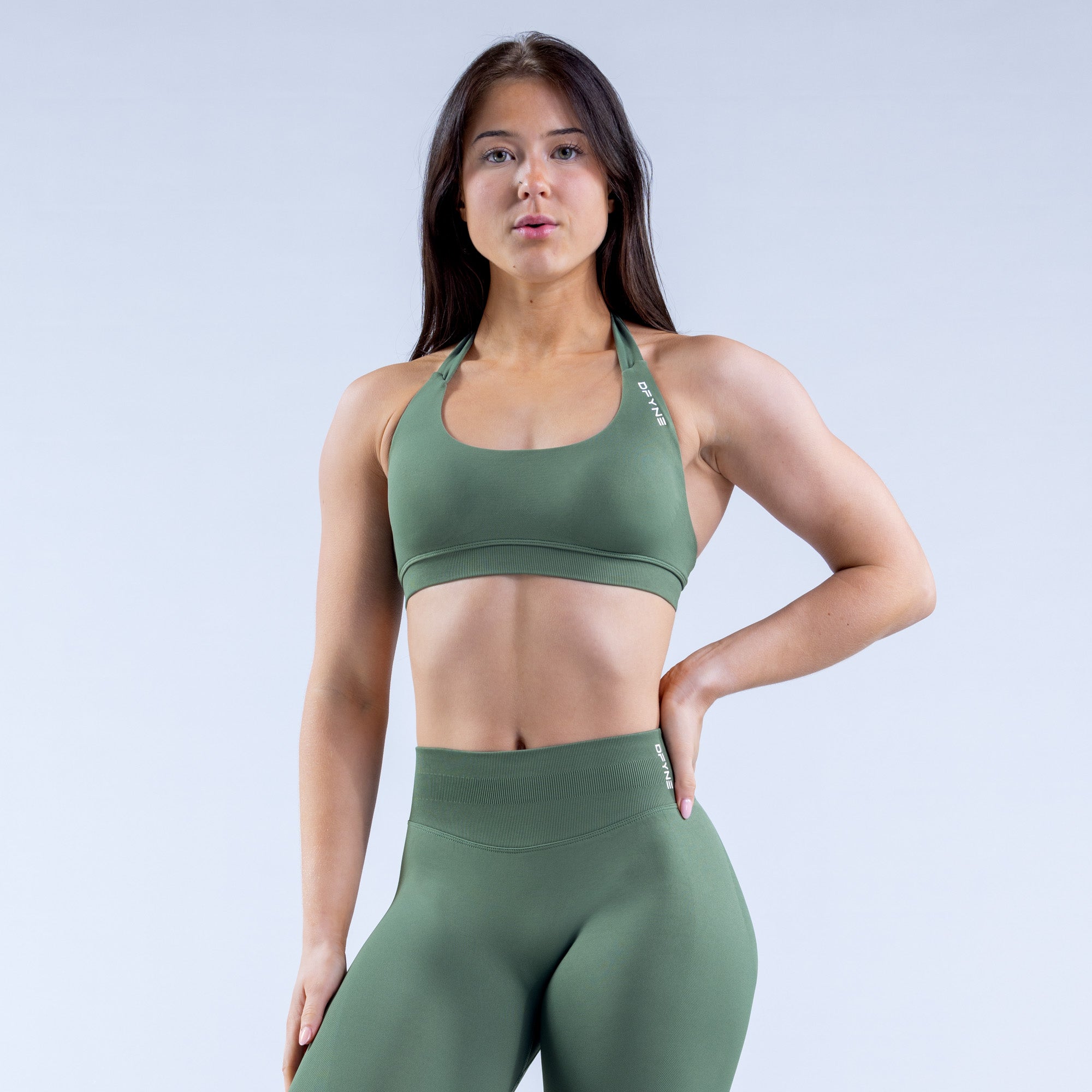 DFYNE Impact Sport Melltartó Női Zöld | 38207-ZCUH