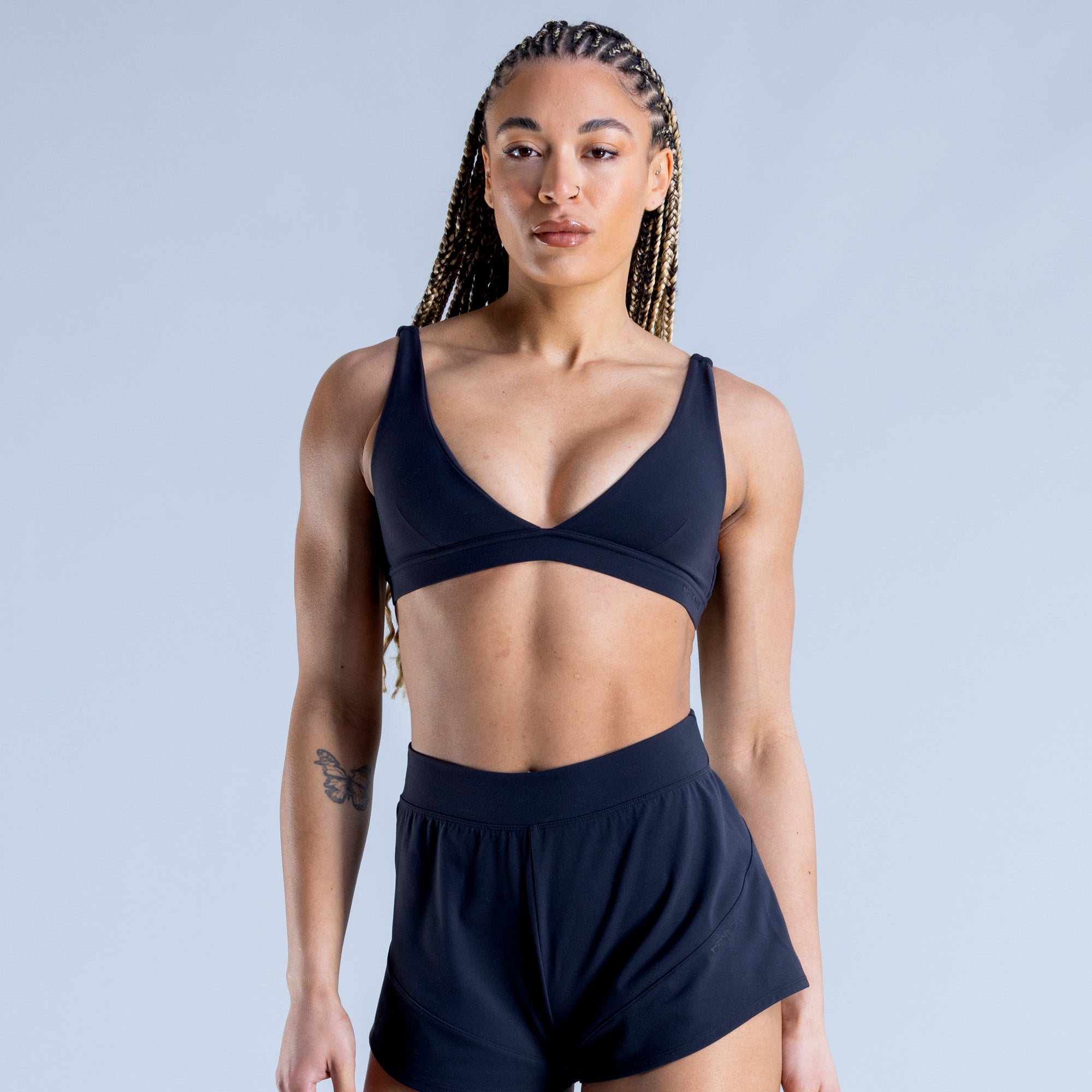 DFYNE Origin Minimal Sport Melltartó Női Fekete | 42859-OPZC