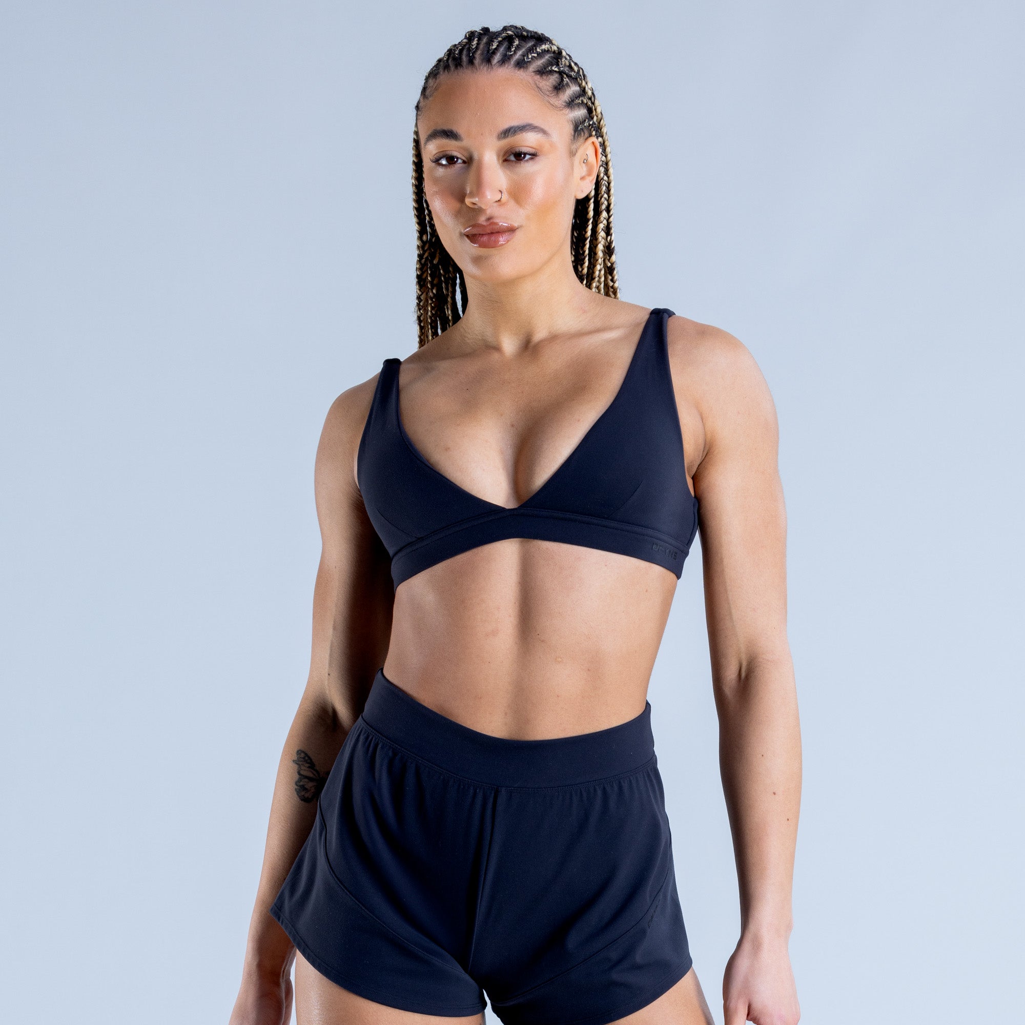 DFYNE Origin Minimal Sport Melltartó Női Fekete | 42859-OPZC