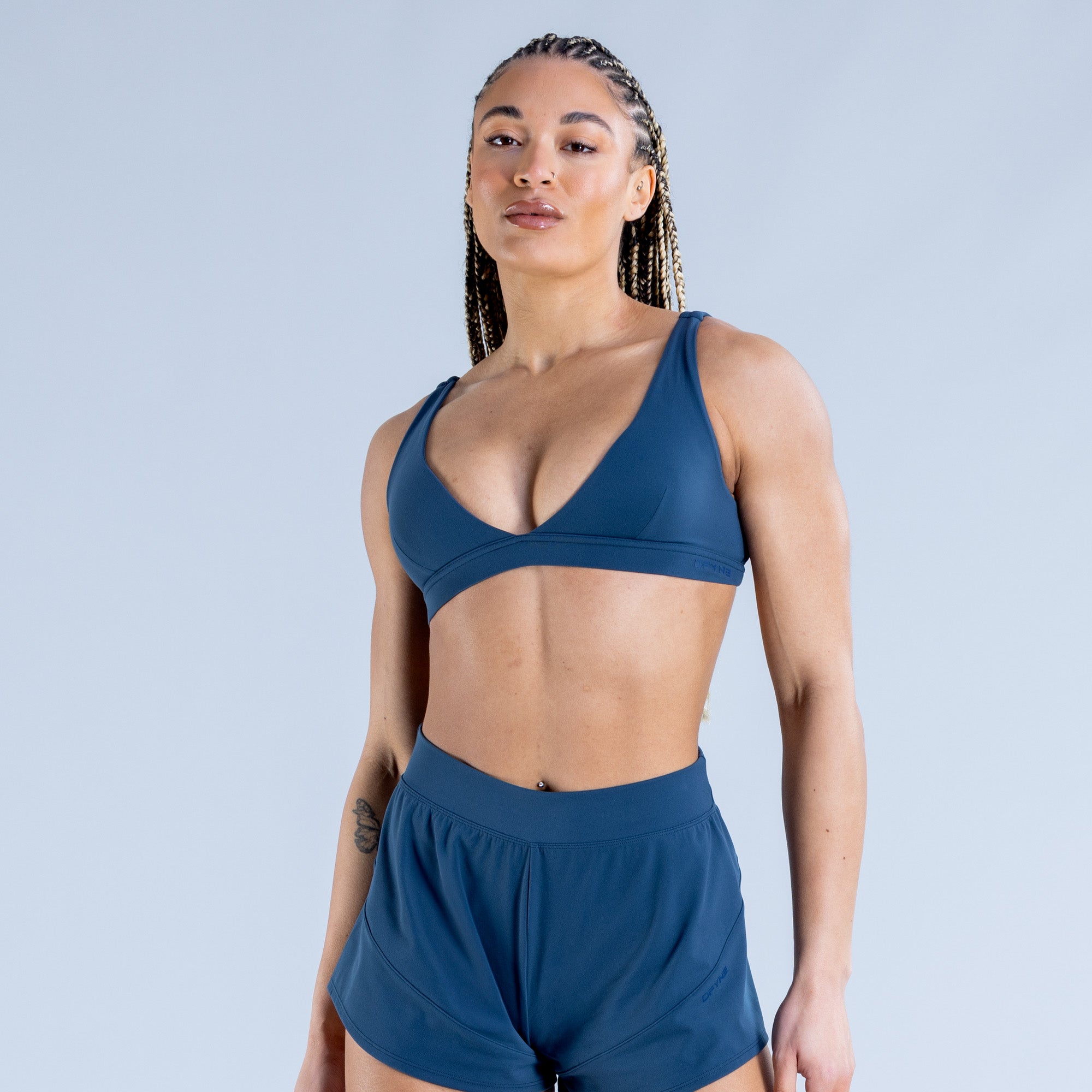 DFYNE Origin Minimal Sport Melltartó Női Kék | 13698-FDIN