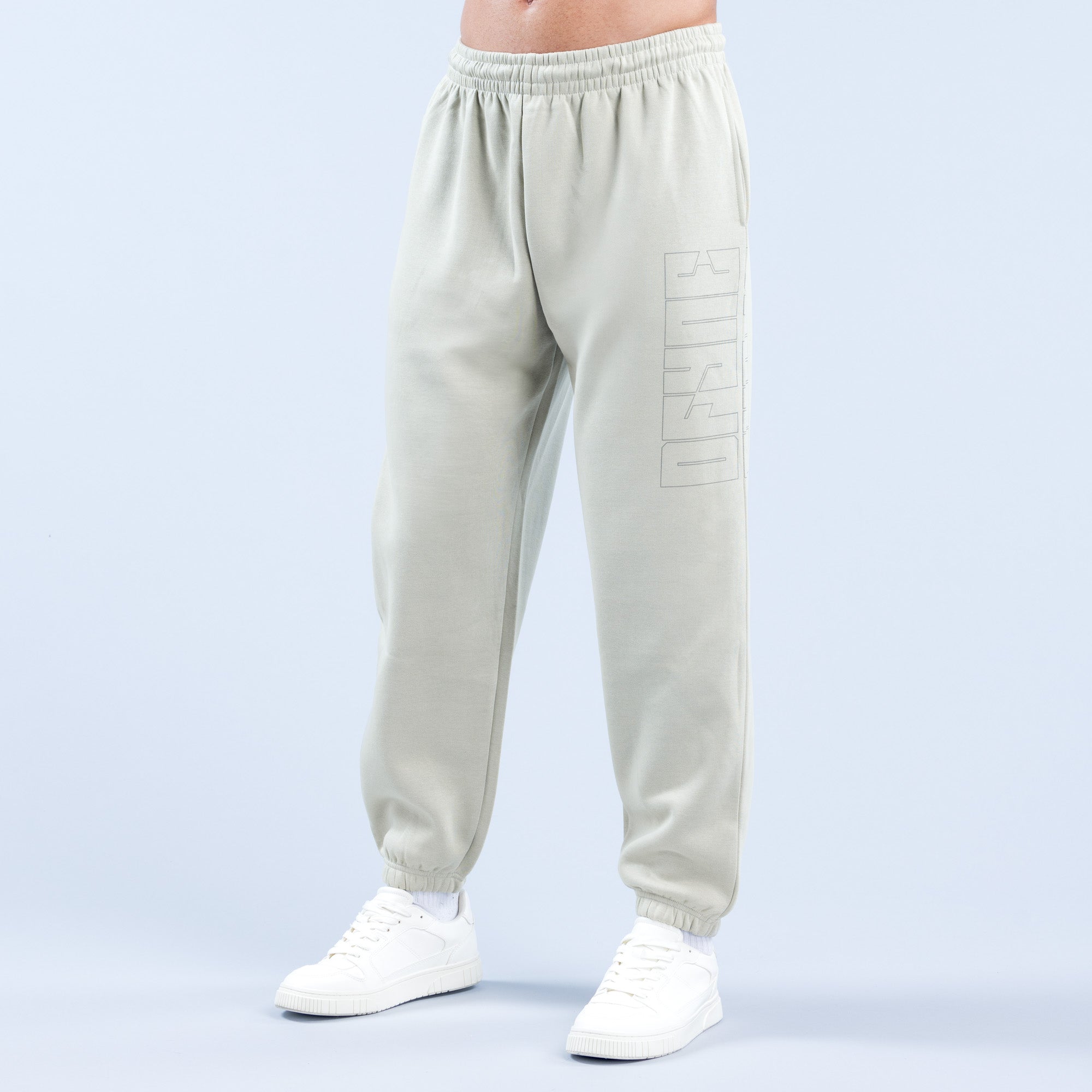 DFYNE Recharge Graphic Jogger Nadrág Férfi Szürke | 12984-WLSA