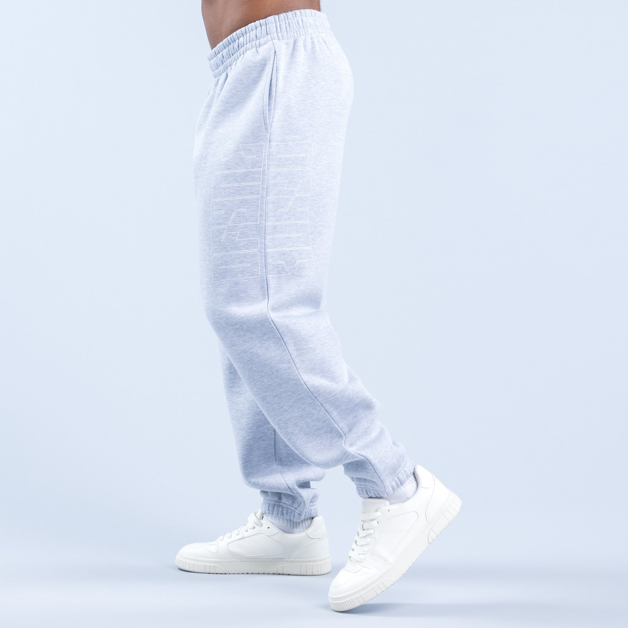 DFYNE Recharge Graphic Jogger Nadrág Férfi Szürke | 69753-HPSY