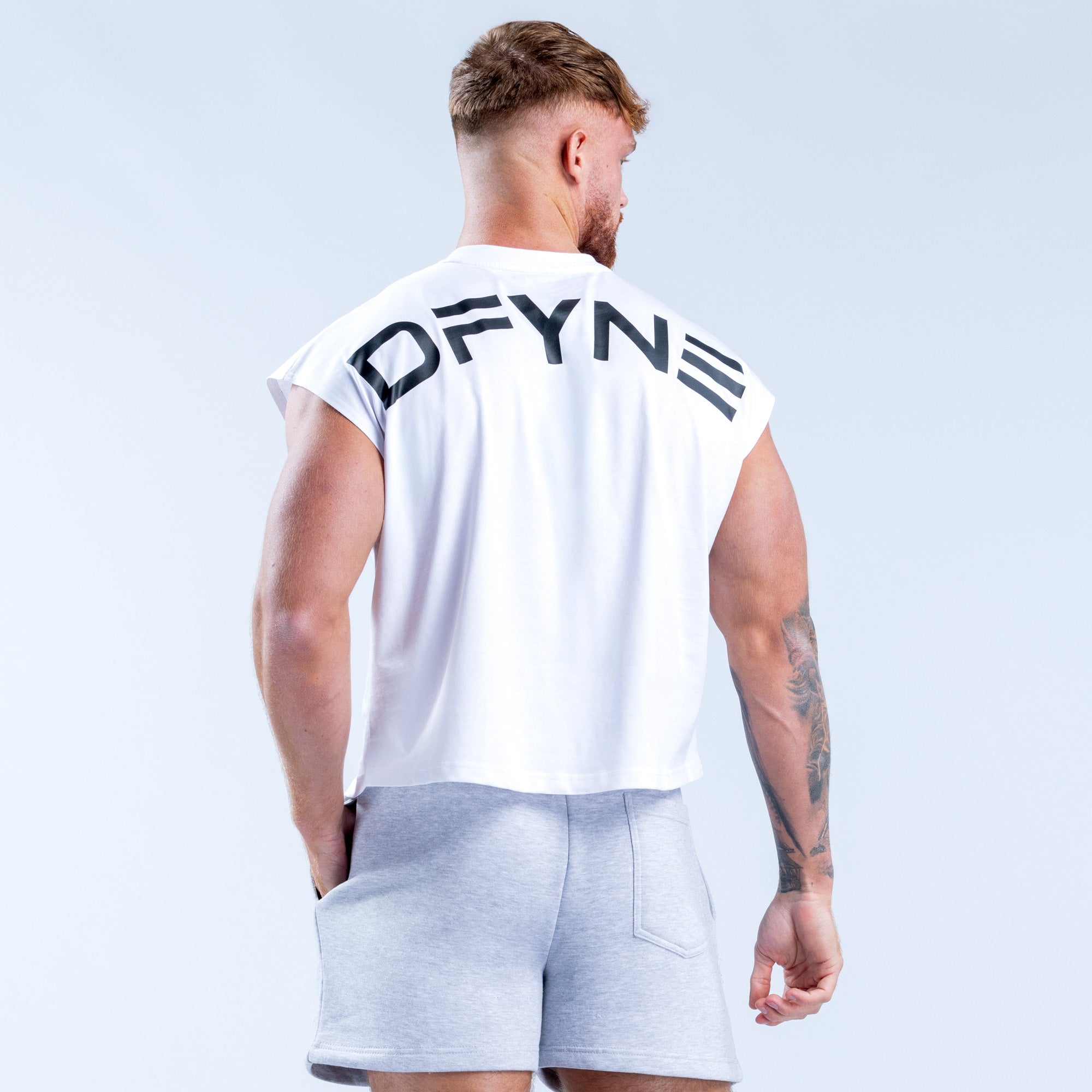 DFYNE Signature Crop Trikó Férfi Fehér | 20713-PALX