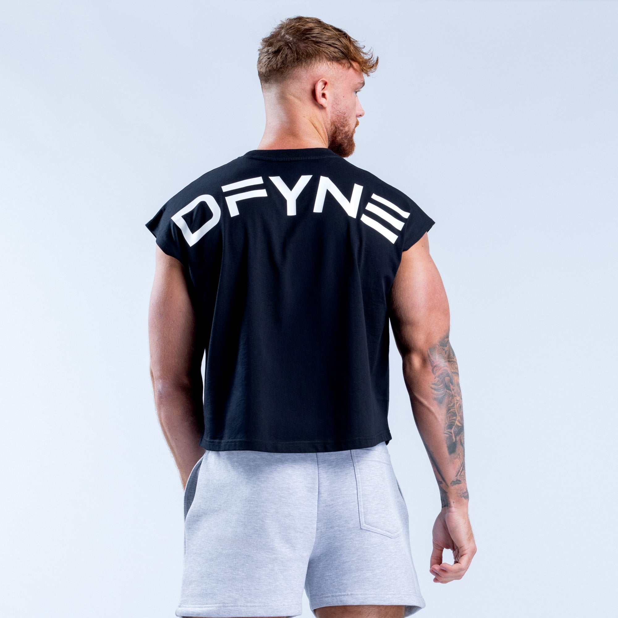 DFYNE Signature Crop Trikó Férfi Fekete | 69371-SNIT