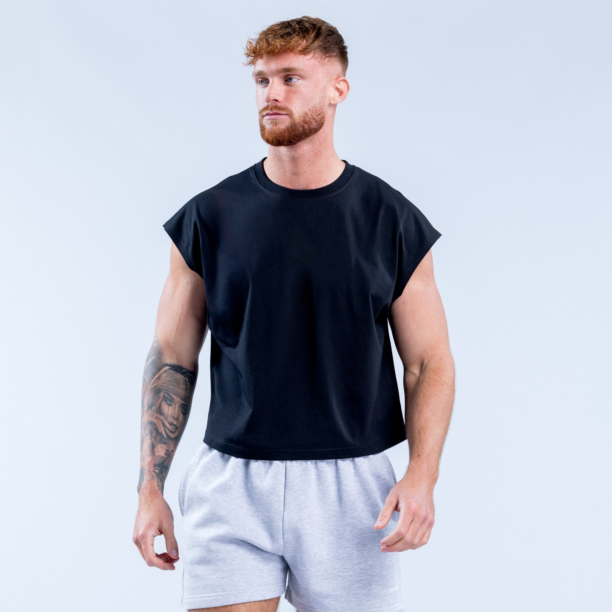 DFYNE Signature Crop Trikó Férfi Fekete | 69371-SNIT