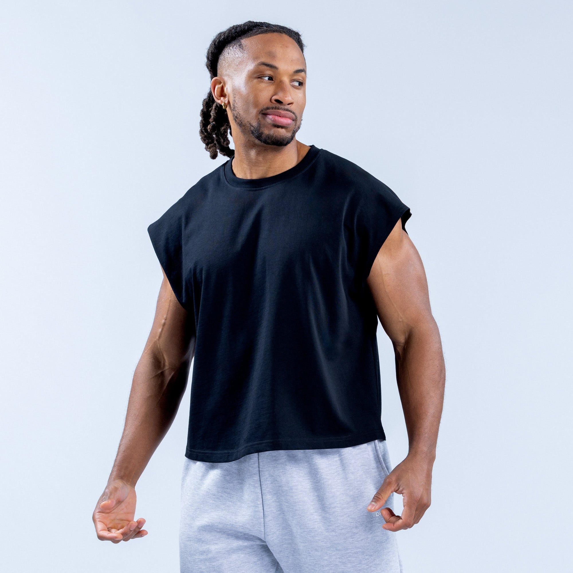 DFYNE Signature Crop Trikó Férfi Fekete | 69371-SNIT