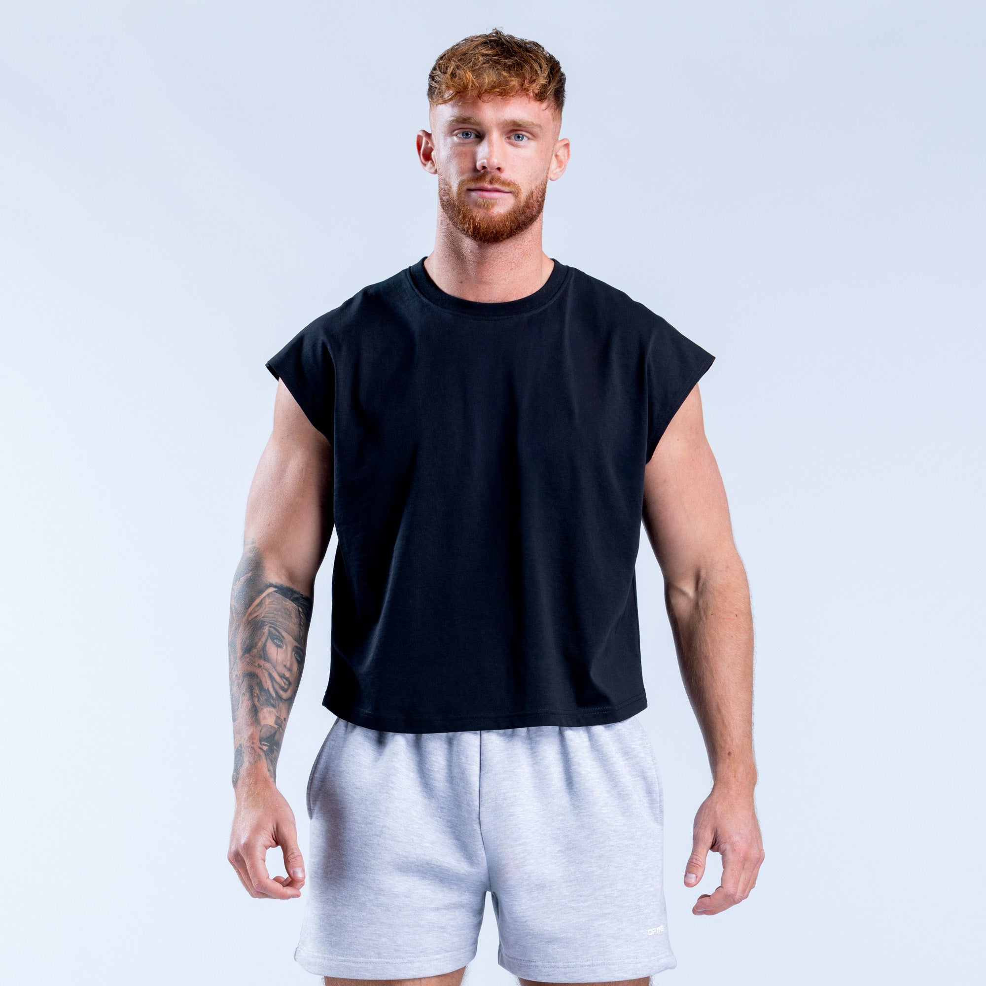 DFYNE Signature Crop Trikó Férfi Fekete | 69371-SNIT
