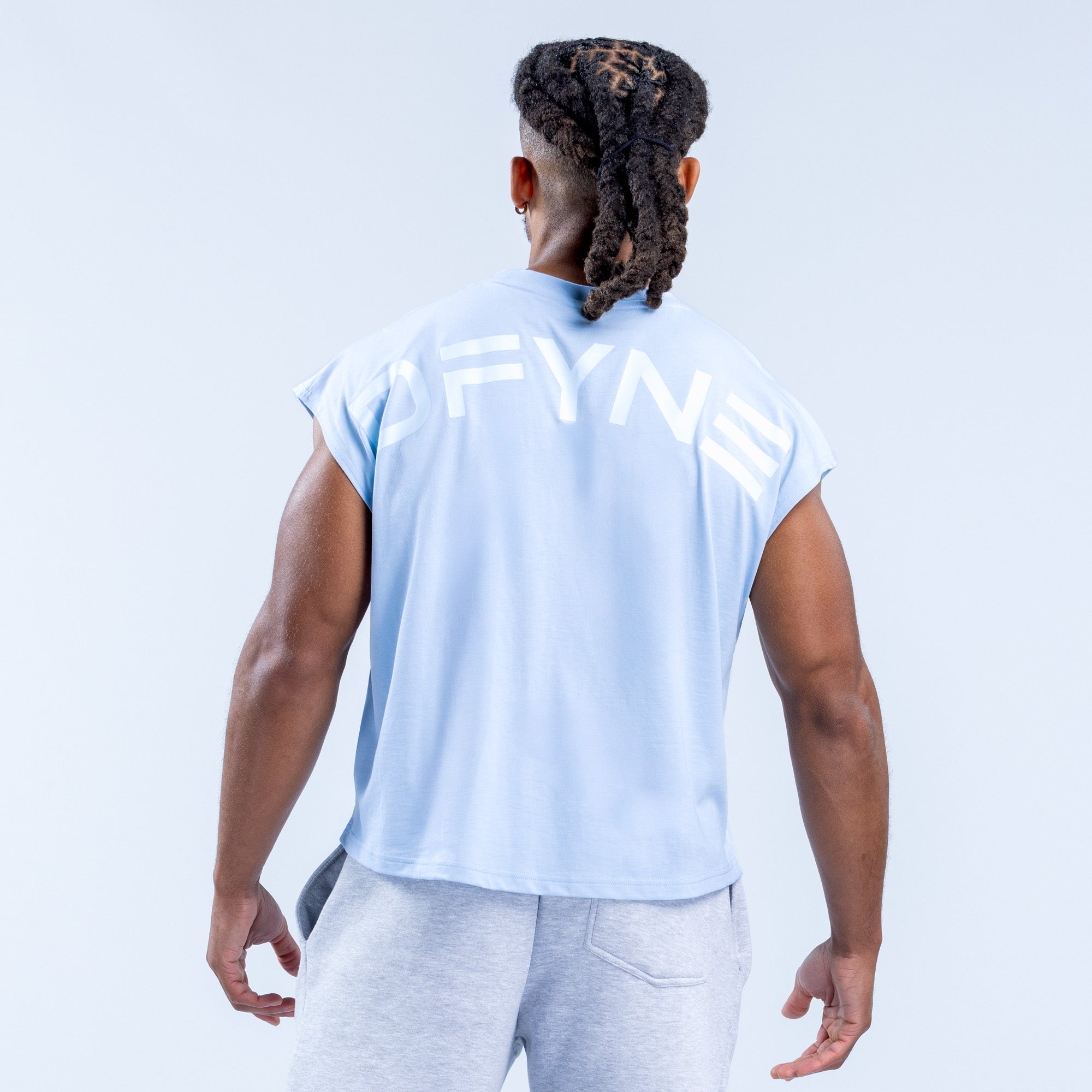 DFYNE Signature Crop Trikó Férfi Kék | 90712-HWJO