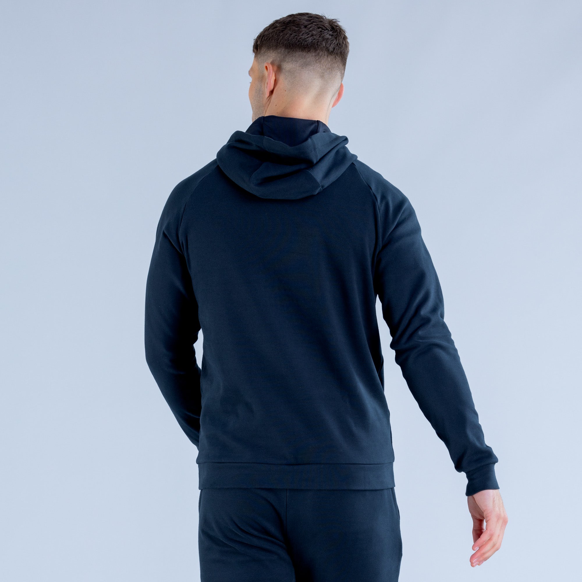 DFYNE Stealth Midweight Kapucnis Pulóver Férfi Fekete | 06943-XGED