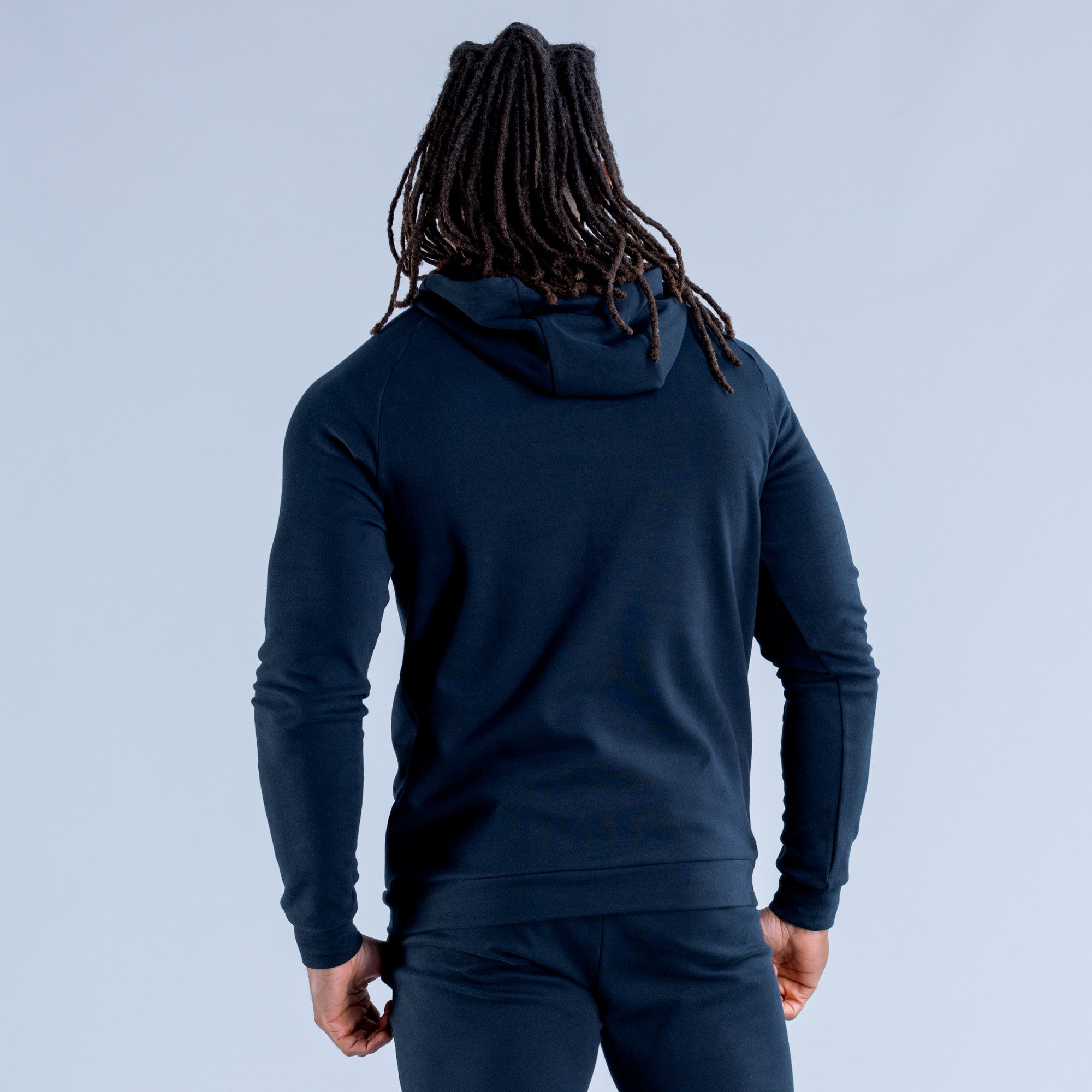 DFYNE Stealth Midweight Kapucnis Pulóver Férfi Fekete | 06943-XGED