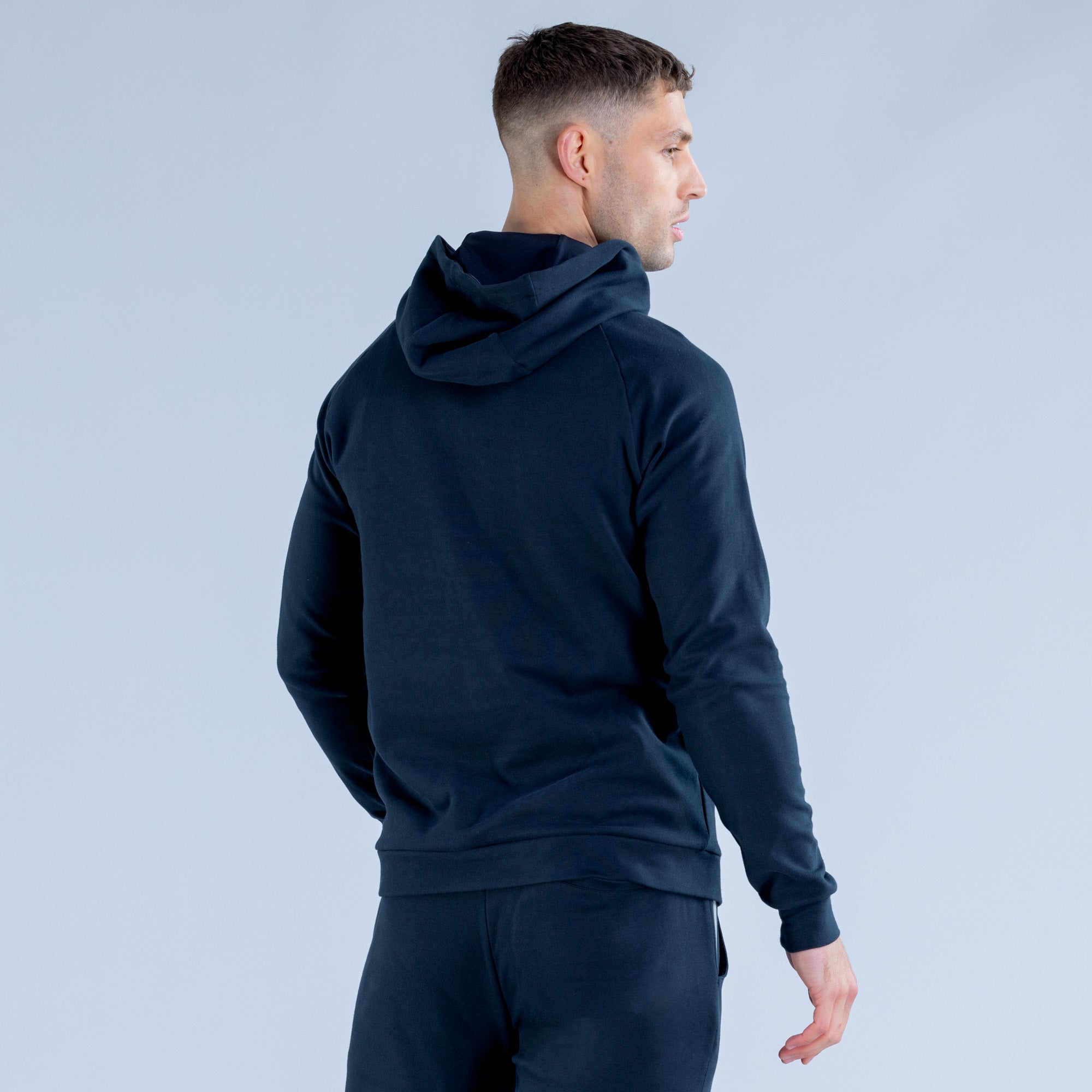 DFYNE Stealth Midweight Kapucnis Pulóver Férfi Fekete | 06943-XGED