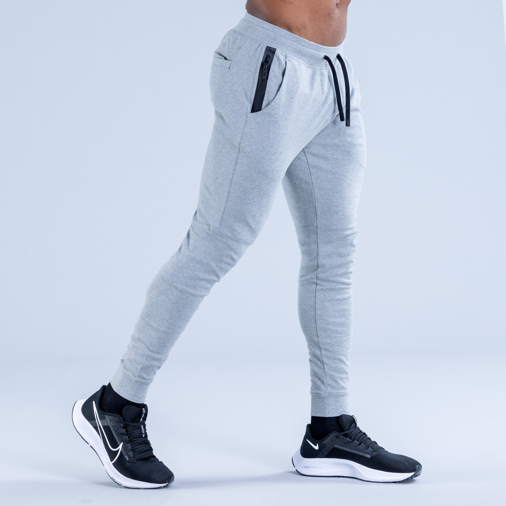 DFYNE Stealth Tapered Jogger Nadrág Férfi Szürke | 50371-BLXH