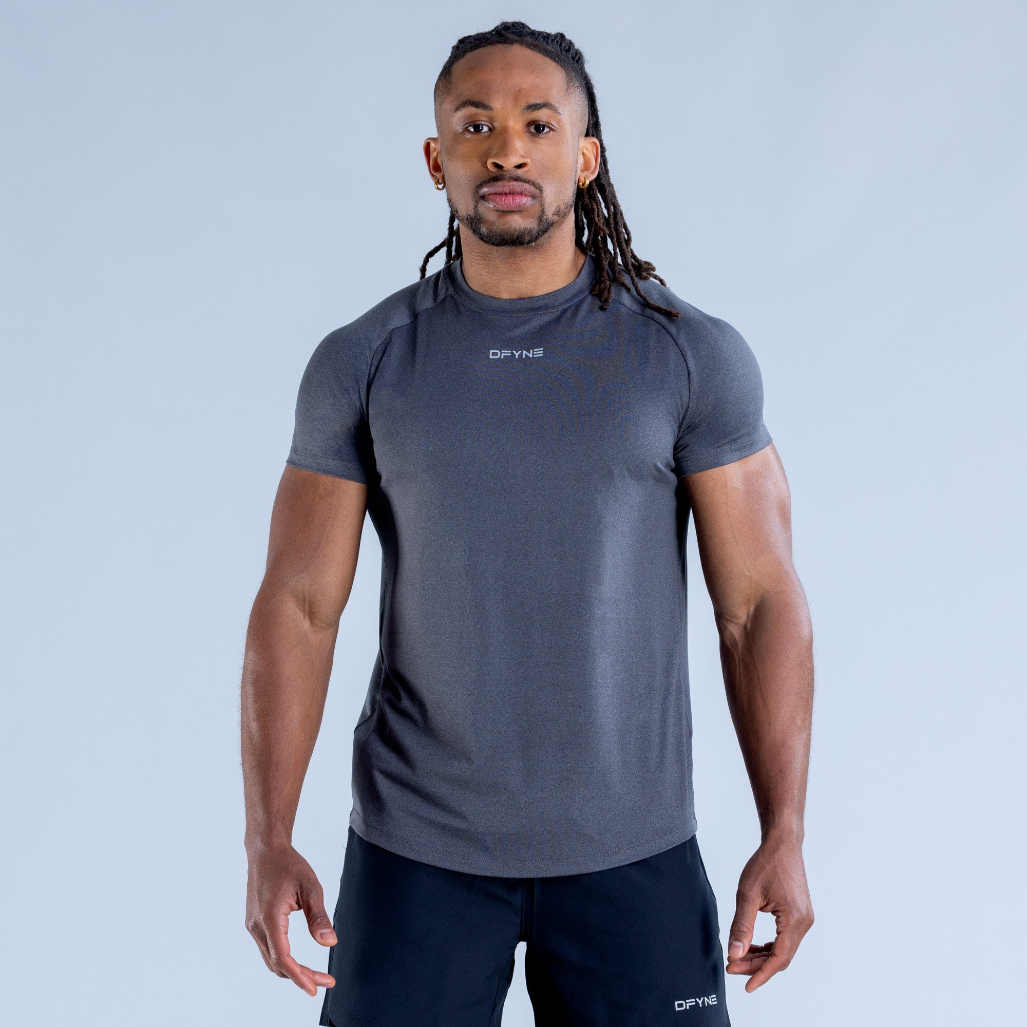 DFYNE Stealth Training Póló Férfi Fekete | 41257-EHLA