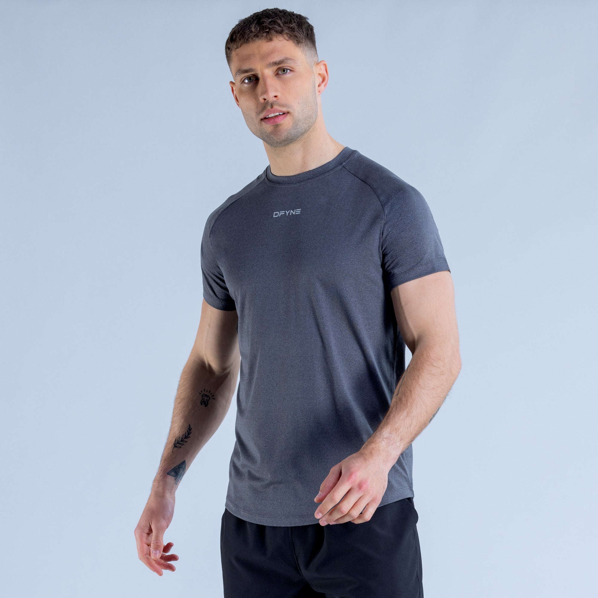 DFYNE Stealth Training Póló Férfi Fekete | 41257-EHLA