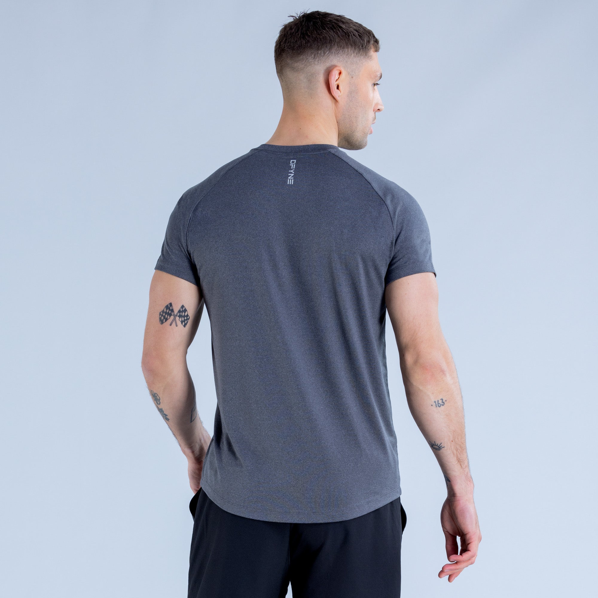 DFYNE Stealth Training Póló Férfi Fekete | 41257-EHLA
