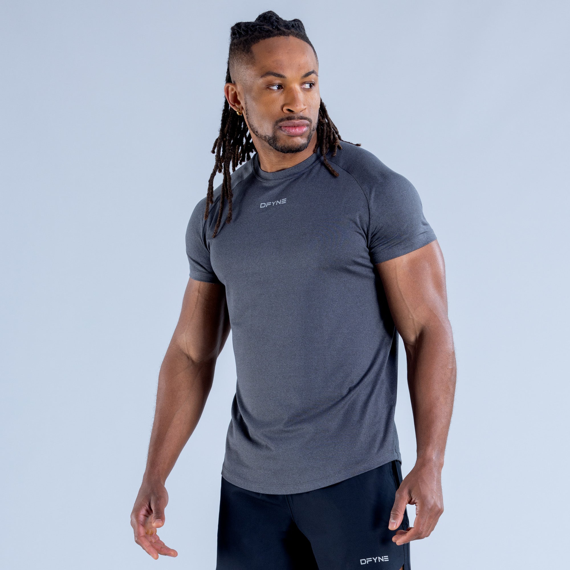 DFYNE Stealth Training Póló Férfi Fekete | 41257-EHLA