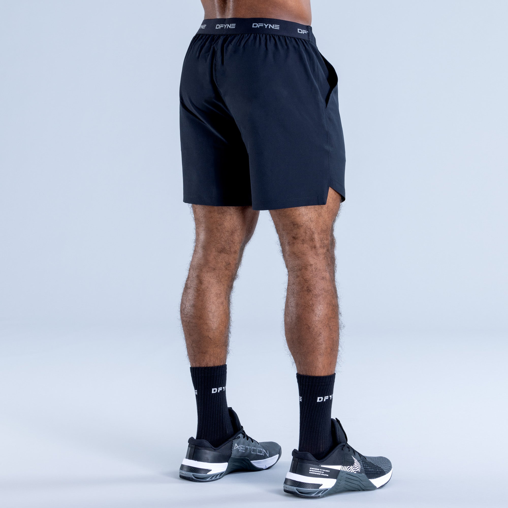 DFYNE Stealth Training Rövidnadrág Férfi Fekete | 32854-MSQI