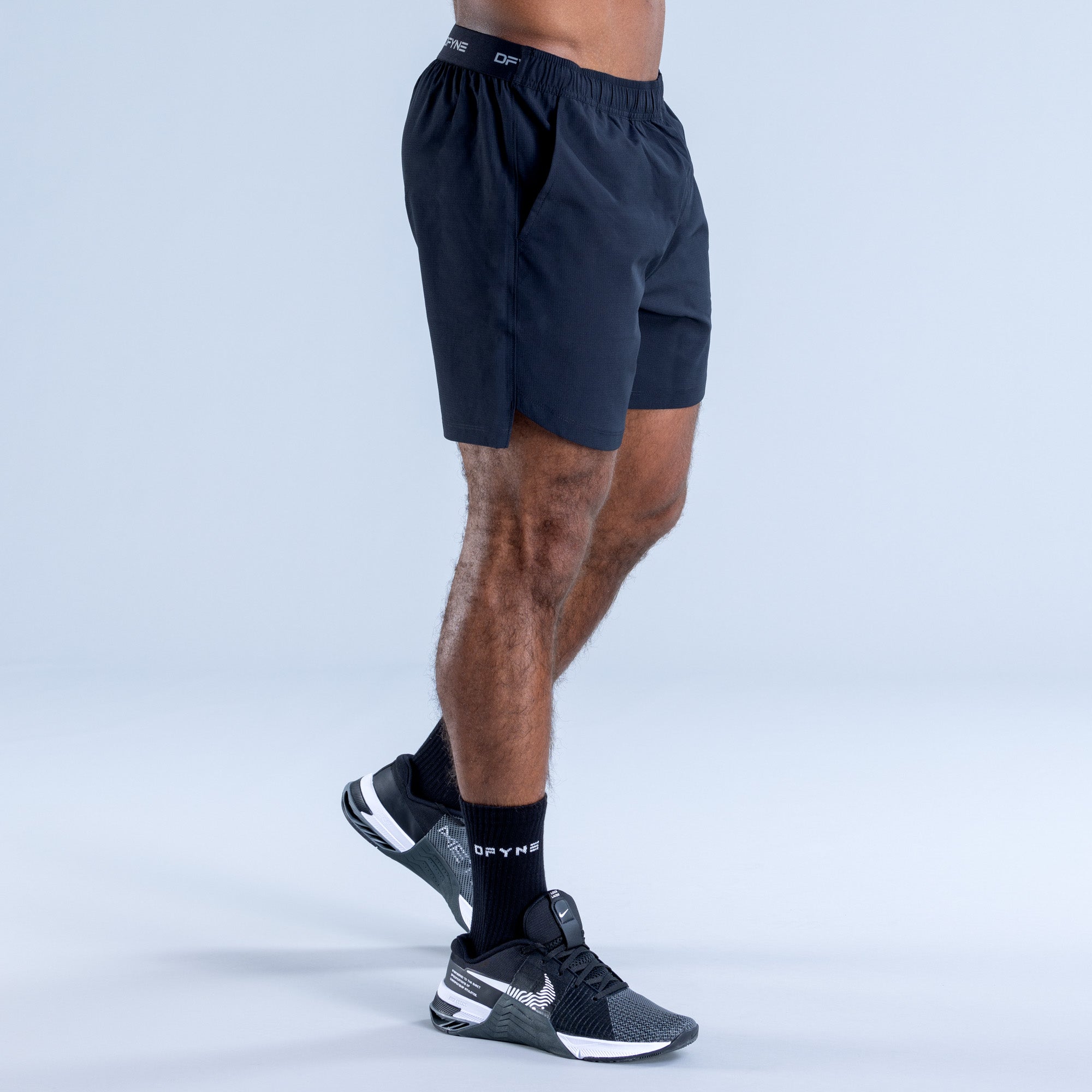 DFYNE Stealth Training Rövidnadrág Férfi Fekete | 32854-MSQI
